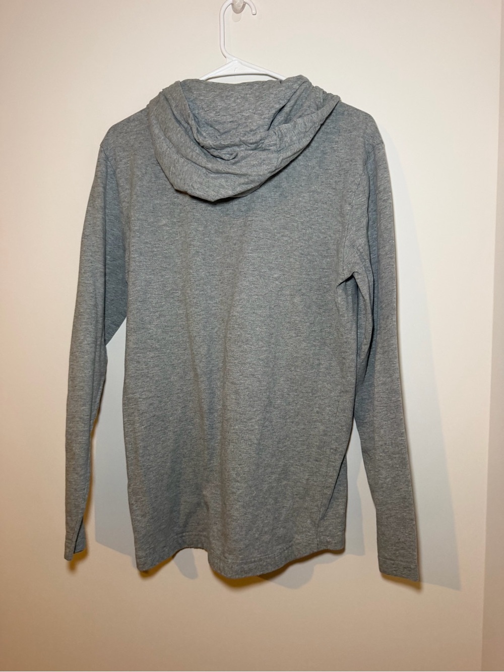 Nike Gray Lightweight Pullover Hoodie Men’s Medium - Picture 4 of 10